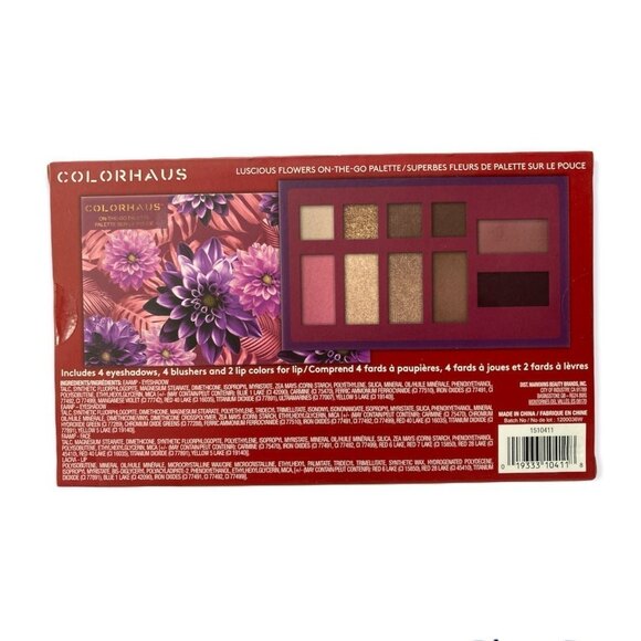 COLORHAUS makeup set: Luscious Flowers On the go palette + Mini Blush Palette - Picture 4 of 6